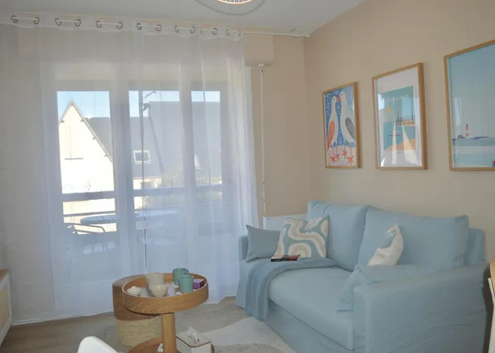 Apartment La Parenthese Bleue, Loggia Et Parking Courseulles-sur-Mer